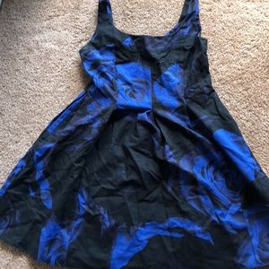 Gap flair floral print dress